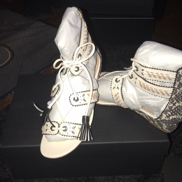 NEW Coach Demi Wedge Sandal - Picture 5 of 7